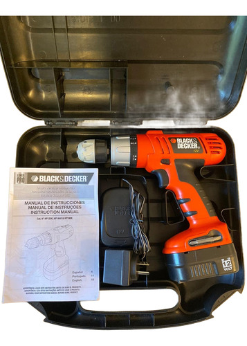 Taladro A Bateria C/ Maleta 18v, 1/2 Black And Decker 1.7ah
