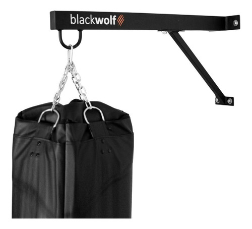 Suporte Saco De Pancadas 65cm + Kit Parabolt Blackwolf