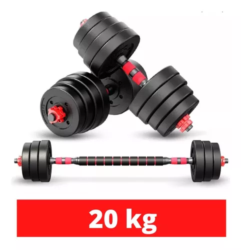 Set Mancuernas Barra Ajustable 30kg KFIT  KFIT - Soluciones deportivas  para todos