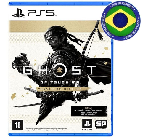 Ghost Of Tsushima Versão Do Diretor Ps5 Mídia Física Br