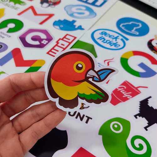 Adesivos Programador Notebook Geek Nerd Sticker Retro 49 Pçs