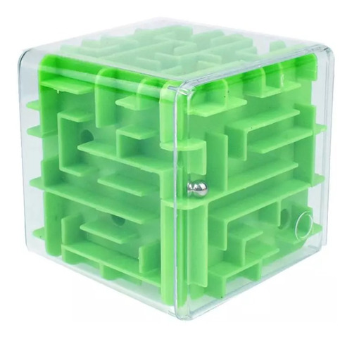 Mini Cubo Laberinto 3d, Puzzle 3d, Camino Bolita Ingenio