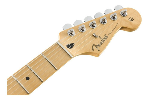 Imagen 4 de 4 de Guitarra eléctrica Fender Player Stratocaster de aliso black brillante con diapasón de arce