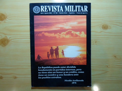 Abril/agosto 2002 Nº 756 - Revista Militar