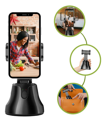 Apoio De Celular P/ Vídeos Estabilizador Gravação Portátil