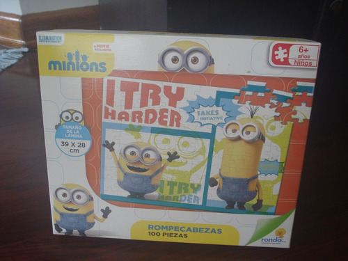 Rompecabezas De Minions, 100 Piezas