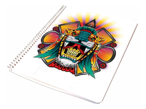 Cuaderno Profesional  Personalizado Diseño Mexicano 10