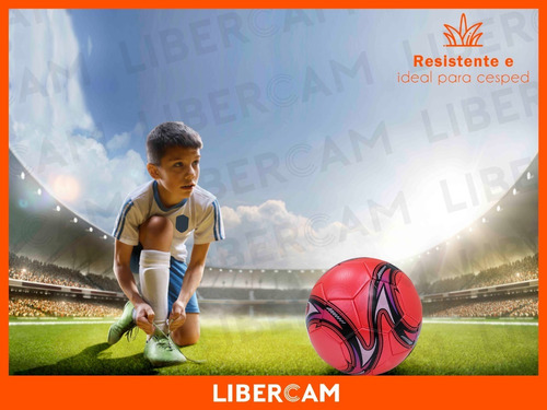 Pelota De Futbol Deportes Infantil Niños Colores N° 5 Color Rojo