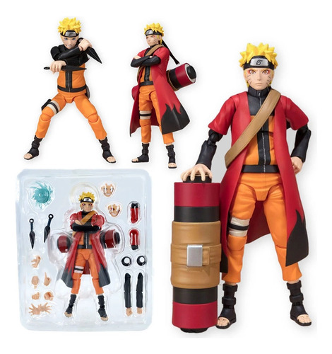 Figura De Acción Naruto Articulaciones Móviles Juguete Para