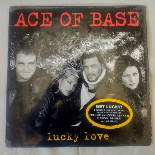 Ace Of Base Lucky Love Maxi Vinilo Edición Usa 1996
