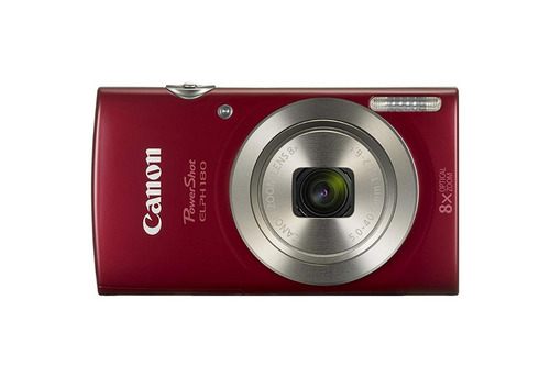 Canon Powershot Elph 180 Red Cámara Fotografica 20mp Hd 8x