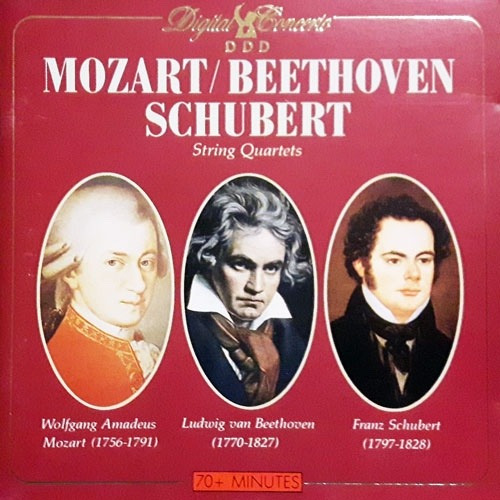 Mozart Beethoven Schubert - String Quartets - Importado - Cd