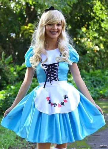Vestido alice adulto 2025