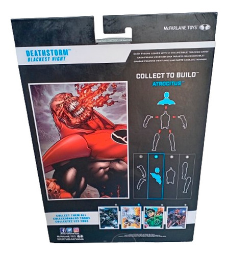 Figura Deathstorm De Dc Multiverse Original En Caja (Usado)