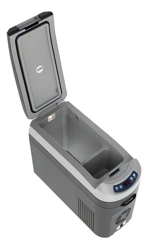Refrigerador Elber Truck 18 L. 12/24 V con Elber Source de color gris