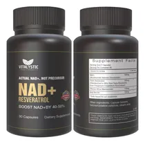 Comprar Nad+ Con Resveratrol 90 Cápsulas Nad + Resveratrol