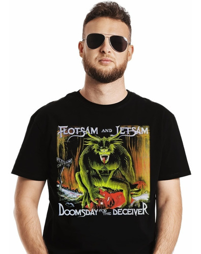 Polera Flotsam And Jetsam Doomsday For The Deciever Metal Im