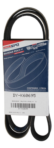 Banda Poly-v Accesorios Cutlass Ciera 3.8 1987 1988