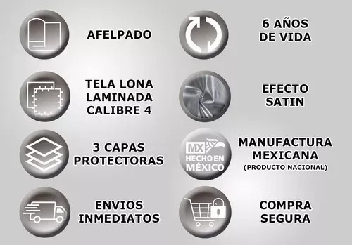Forro Secadora LG Carga Frontal 22kg Silver 1mt Cierre