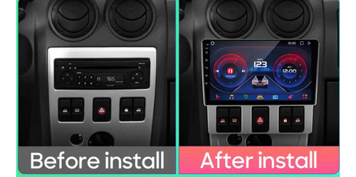 Radio Cz Android Carplay 2+32 Renault Logan 2006-2013