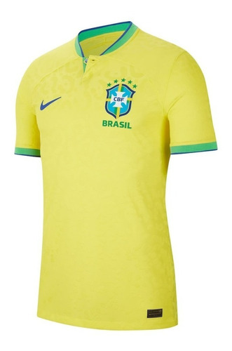 Remera Fútbol Selección Brasil - Mundial 2022