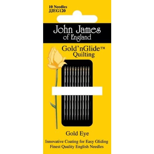 Agujas De Quilting Gold'n Glide Talla 11, Paquete De 10