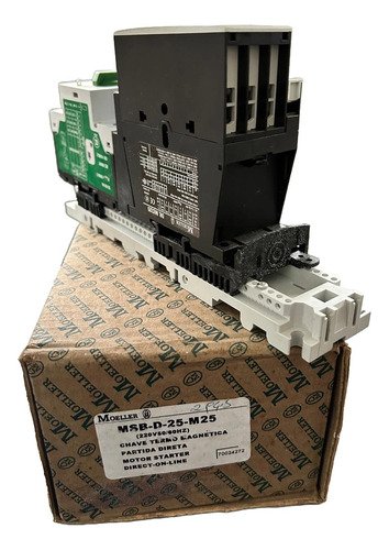 Conjunto Partida Direta 20a25a-220v Msb-d-25 M25 Eaton