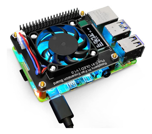 Geeekpi Raspberry Pi - Placa De Expansion Para Ventilador Pl