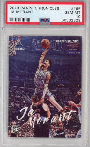 Graded Panini Chronicles Ja Morant 165 Kevin Love Dunk Rooki