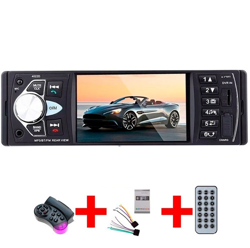 Radio Pantalla 1din 4.1  Bluetooth Usb Mp5  Control +envio