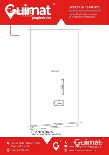 Imagen 14 de 27 de Lideres En Terrenos - Guimat Propiedades - 20.83 Mts De Frente, Av, Cabildo