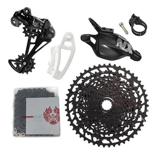 Imagem 1 de 1 de Kit Grupo Sram Nx Eagle 1x12 11-50 12v 2020 Roldana Nova