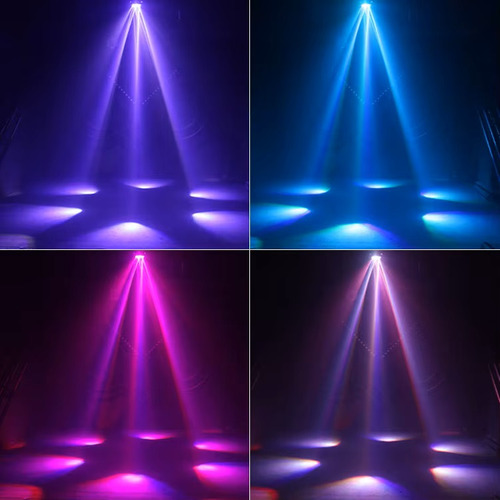 Cabeza Movil Robotico Par 6 Led 80w Rgb Dmx Fiesta Disco