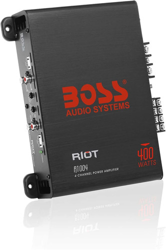 Amplificador De Audio Boss R1004, 4 Canales, 400 Watts, A/b