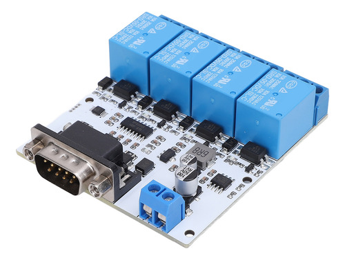 Módulo De Relé De 4 Canales Rs232 Opto Serial Port Control D
