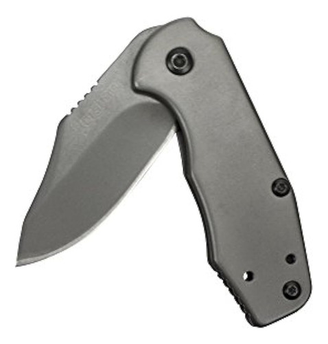 Navaja Kershaw (3560) Navaja De Bolsillo Gris Mate Modificad