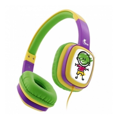 Xtech Auriculares Vincha Xth-350yl Amarillo Cuotas