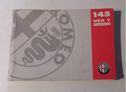 Manual De Uso Y Mantenimiento Alfa Romeo 145