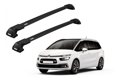 Barras Thule Citroen C4 Grand Picasso 14- Ra / Edge Flu Bk