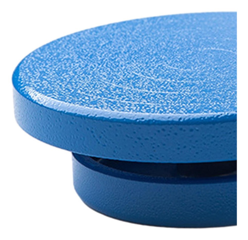 Cerâmica Decoração Banda Roda Bolo Plataforma 11cm Azul