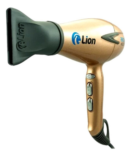 Secador De Cabelo Lion Tutti Pro 2600w 220v Dourado
