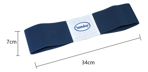Golf Swing Entrenamiento Brazo Banda Postura Azul