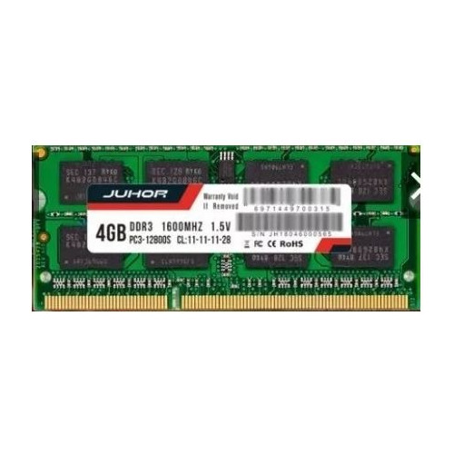 Memorias Juhor Ddr3 4gb  1600mhz  Nuevas Selladas Laptop