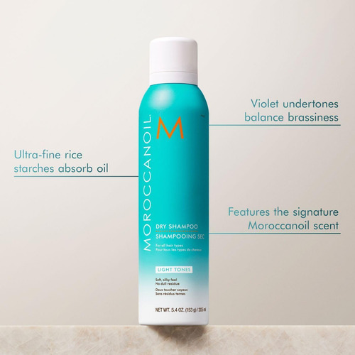 Shampoo Seco Moroccanoil Light Tones 160ml