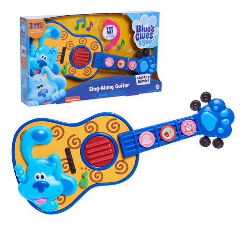 Guitarra De Juguete Canten Juntos En Inglés De Blue's