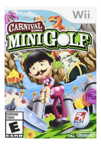 Carnival Games: Mini Golf  Standard Edition 2K Games Wii Físico