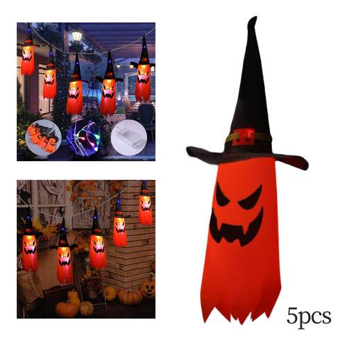 10 Piezas De Decoración De Luz De Halloween Lámpara De