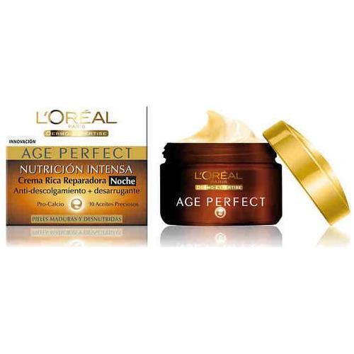 Crema Loréal Age Perfect Nutrición Intensa Noche