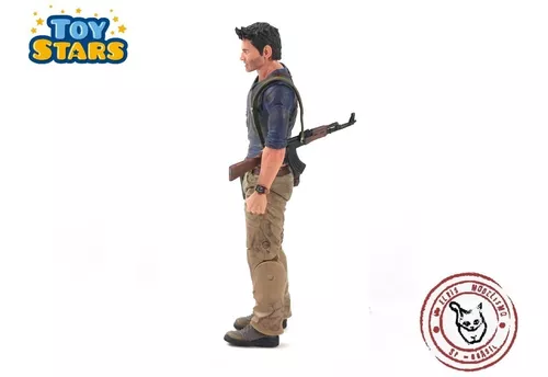 Boneco Nathan Drake Uncharted 4 Neca 17 Cm Ps4