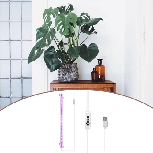 Luz De Crecimiento De Plantas Led Temporizador De Encendido